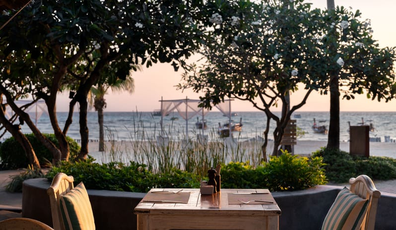 SAii PhiPhi Island Village Food Beverage beanCo Evening View